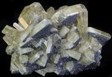 Gemmy, Yellow Barite Crystals - Meikle Mine, Nevada #33711-2